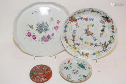 Group of 19-20th C. Chinese Porcelain Plates