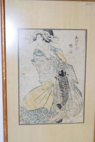 19-20th C. Japanese Ukiyo-e