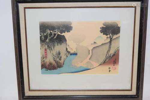 19-20th C. Japanese Ukiyo-e