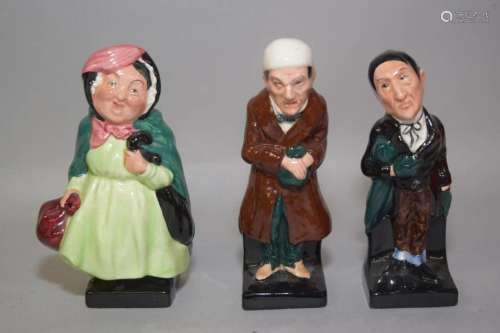 Group of Royal Doulton Porcelain Small Figurines