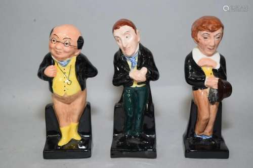 Group of Royal Doulton Porcelain Small Figurines