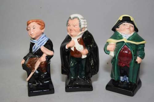 Group of Royal Doulton Porcelain Small Figurines