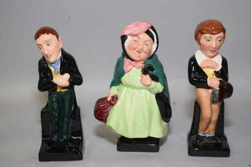 Group of Royal Doulton Porcelain Small Figurines