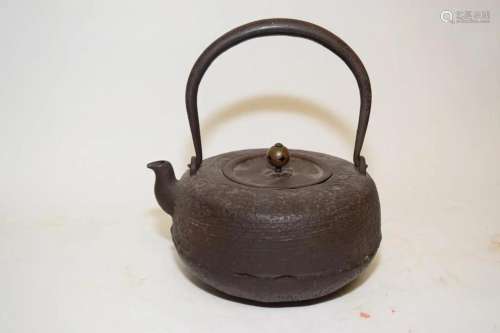 19-20th C. Japanese Metal Water Pot