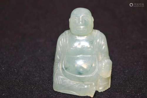 Chinese Jadeite Carved Buddha
