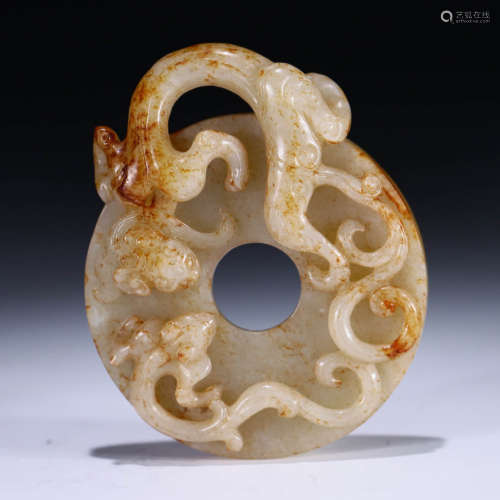 In ancient China, Hotan Jade seed Longbi