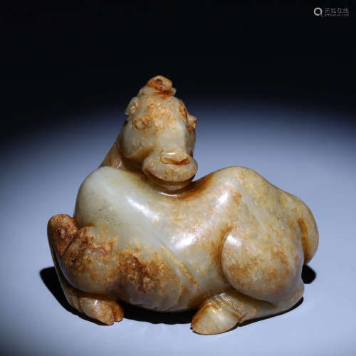 Hotan Jade Camel Ornaments in the Qing Dynasty
