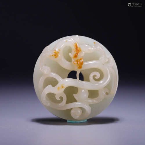 In the Qing Dynasty, Hetian Yulong had jade patterns