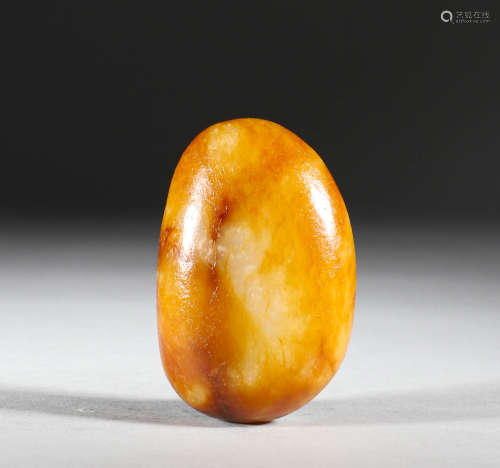 In the Qing Dynasty, Hotan Jade original stone