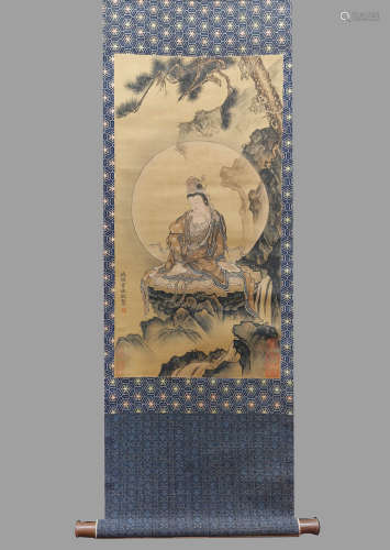 In ancient China, the silk version (Avalokitesvara)