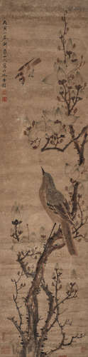 华嵒 （款） 1746年作 花鸟 立轴