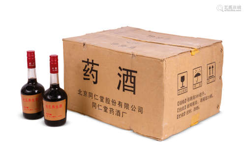 约90年代中期产北京同仁堂老庄养生酒 20瓶（原箱）