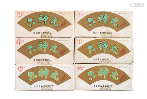1996年产北京同仁堂六神丸 6盒