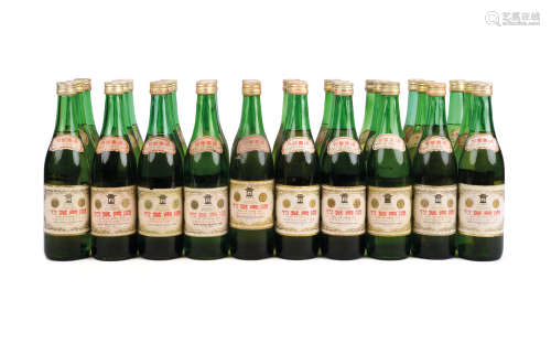 80年代产山西竹叶青酒（小盖） 30瓶