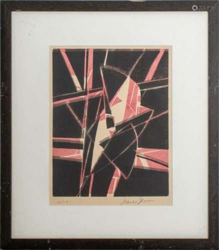 Irene Zevon Untitled Lithograph in Colors