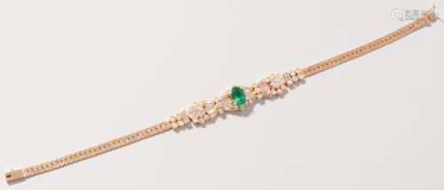 SMARAGD-DIAMANT-BRACELET