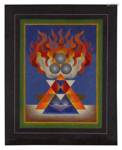 Gulam Rasool Santosh<br />
Untitled (Fire)