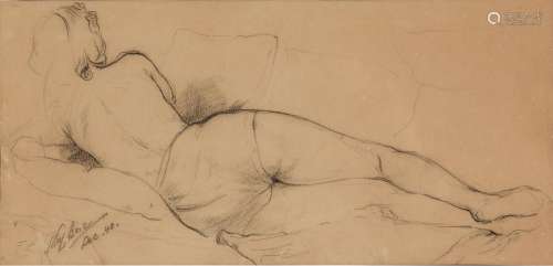 Atul Bose<br />
Untitled (Reclining Figure)