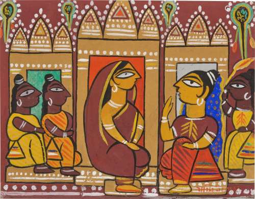 Jamini Roy<br />
Untitled