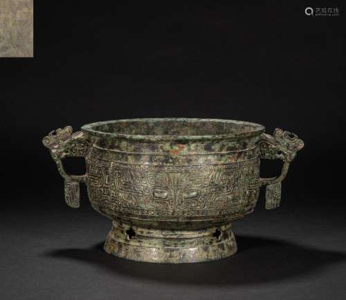 BEFORE MING DYNASTY CHINESE BRONZE WARE