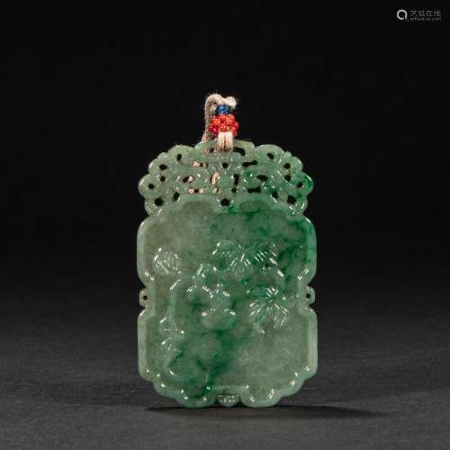 CHINESE JADE BRAND OF QING DYNASTY