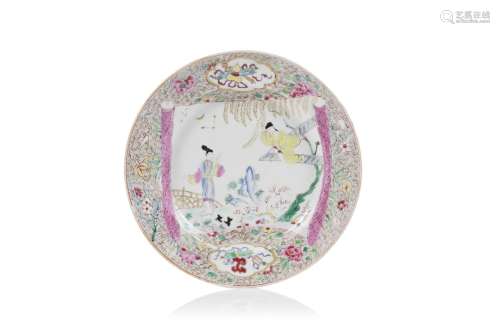 A "Romance of the Western Chamber" plate