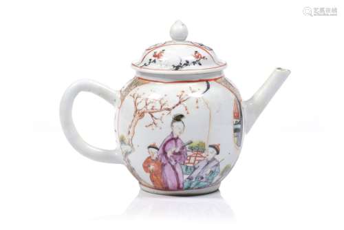 A teapot and cover