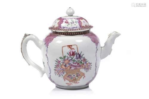 A teapot and cover