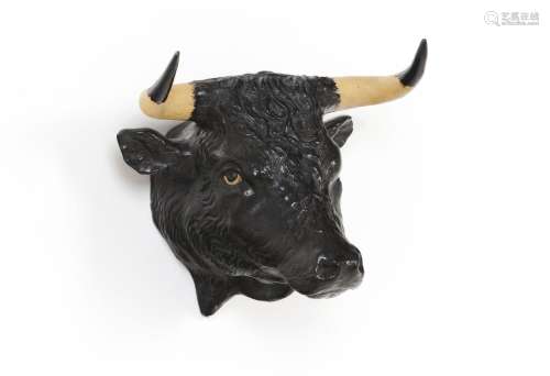 A bull's head
