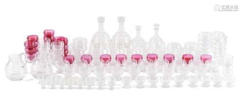 A Baccarat drinking glasses set