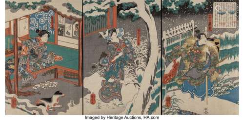 Artist or Maker<br />
 <br />
Utagawa Kuniyoshi Utagawa Kuni...