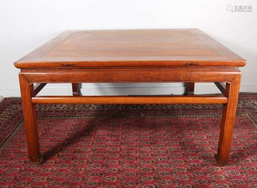Chinese Huanghuali Rectangular Low Table, Qing Dynasty D1A1