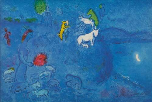 Marc Chagall "Spring" from "Daphnis & Chl...