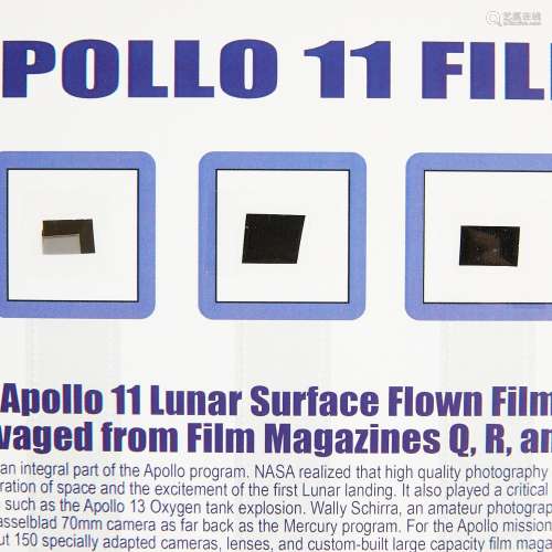NASA Flown Film Fragments A-11 - Mag. Q, R, & S