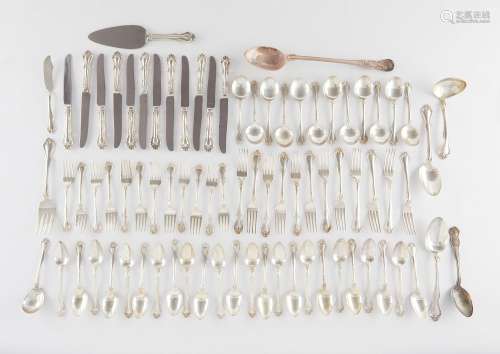 79 Pcs Sterling Westmorland Washington Flatware