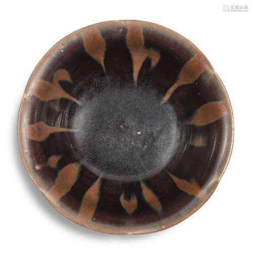 A 'Yaozhou' brown-glazed russet-splashed bowl, Northern Song...