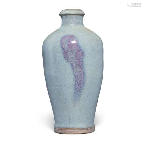 A purple-splashed 'Jun' meiping, Northern Song / Jin dynasty...