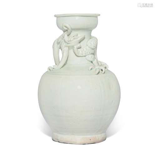 A Qingbai 'dragon' vase, Southern Song dynasty | 南宋 青白釉...