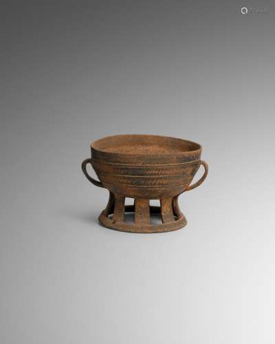 A MOUNTED CUP Korean, Three Kingdoms Period, 5th/6th century