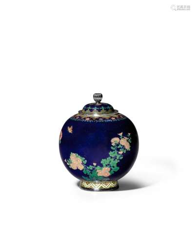 NAMIKAWA YASUYUKI (1845-1927) A Fine Cloisonné-Enamel Jar an...