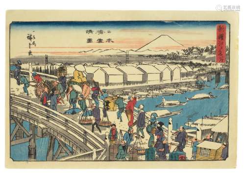 UTAGAWA HIROSHIGE (1797-1858) AND KEISAI EISEN (1790-1848) A...