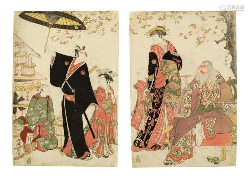 TORII KIYONAGA (1752-1815) Edo period (1615-1868), circa 178...