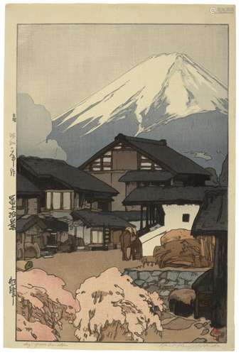 YOSHIDA HIROSHI (1876-1950) Showa era (1926-89), 1928