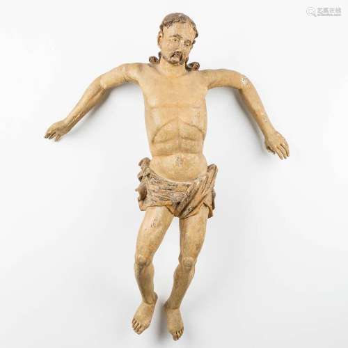 A corpus with original polychrome, Probably Southern Europe,...