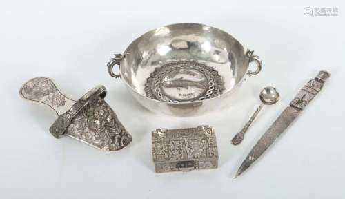 Silber aus Südamerika 20. Jh., Mexiko u.a., Silber 900 u.a.,...