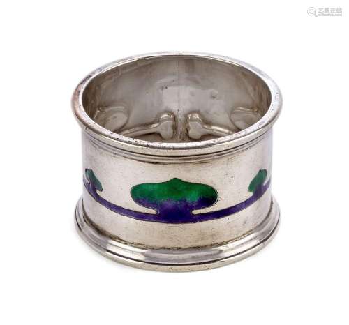 William Hutton and Sons<br />
<br />
Art Nouveau napkin ring...