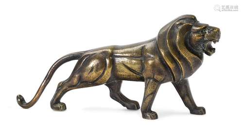 Jeanne Hugues-Royannez (1855-1932)<br />
<br />
Lion sculptu...