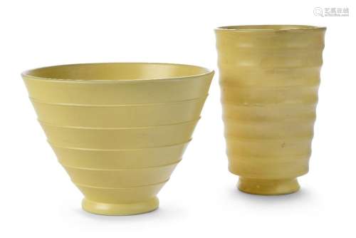 Keith Murray (1892-1981) for Wedgwood<br />
<br />
One wide ...