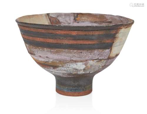 Robin Welch (1936-2019)<br />
<br />
Very large footed bowl,...
