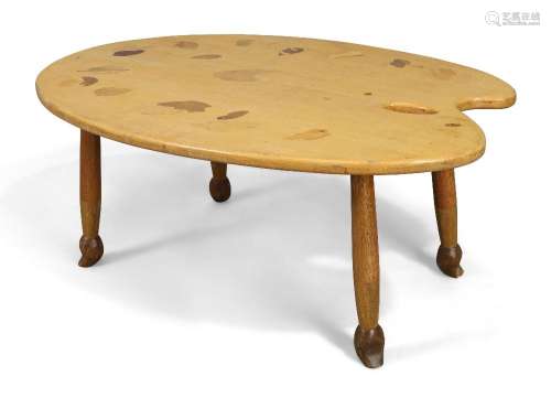 French<br />
<br />
Coffee table in the form of an artist's ...